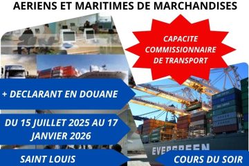 FORMATION ORGANISATEUR EN TRANSPORT AERIEN ET MARITIME DE MARCHANDISES